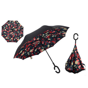 Double Layer Inverted Windproof Umbrella