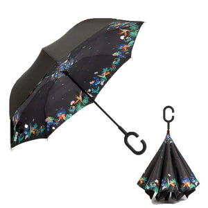 Double Layer Inverted Windproof Umbrella