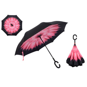 Double Layer Inverted Windproof Umbrella