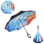 Double Layer Inverted Windproof Umbrella