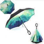 Double Layer Inverted Windproof Umbrella