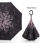 Windproof Reverse Folding Umbrella