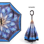 Windproof Reverse Folding Umbrella