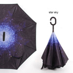 Windproof Reverse Folding Umbrella