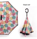 Windproof Reverse Folding Umbrella