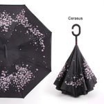 Windproof Reverse Folding Umbrella