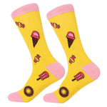 Funny crew cartoon socks