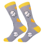 Funny crew cartoon socks