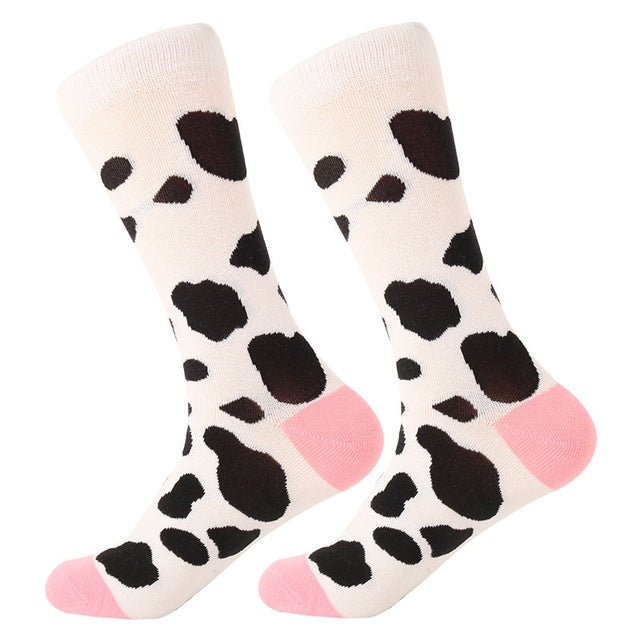 Funny crew cartoon socks