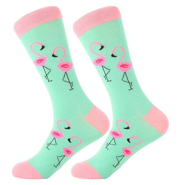 Funny crew cartoon socks