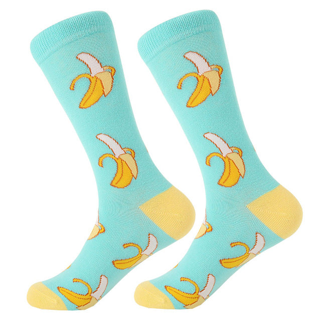 Funny crew cartoon socks