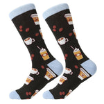 Funny crew cartoon socks