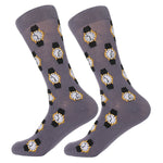 Funny crew cartoon socks