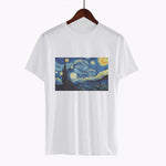 T-shirts Vincent van gogh starry night aesthetic