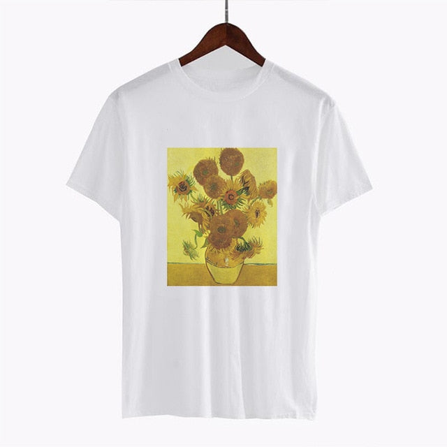 T-shirts Vincent van gogh starry night aesthetic