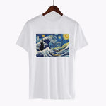 T-shirts Vincent van gogh starry night aesthetic
